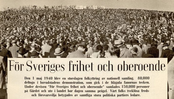 För Sveriges frihet och oberoende