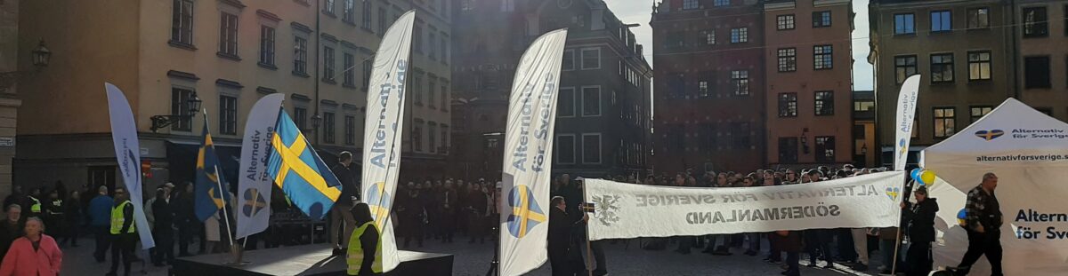 Valrörelsen är i gång för Alternativ för Sverige